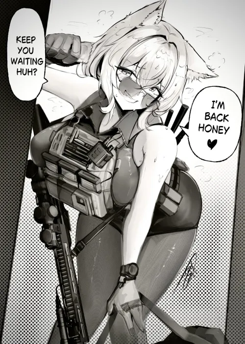 My military buff friend had gotten an application approved and put into the Fatale Unit. I had heard that the unit was for women only but figure that I was wrong. But after a month my friend came back looking different