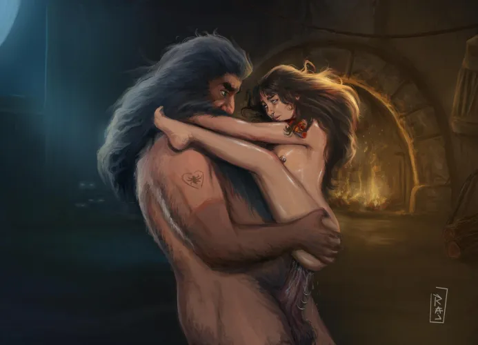 [RajDraw]Hermione and hagrid reunion