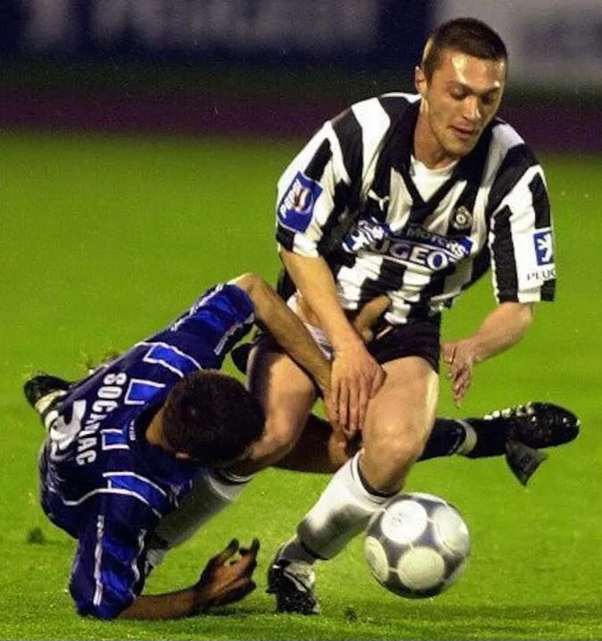 The cock of the Serbian footballer Ivica Iliev.