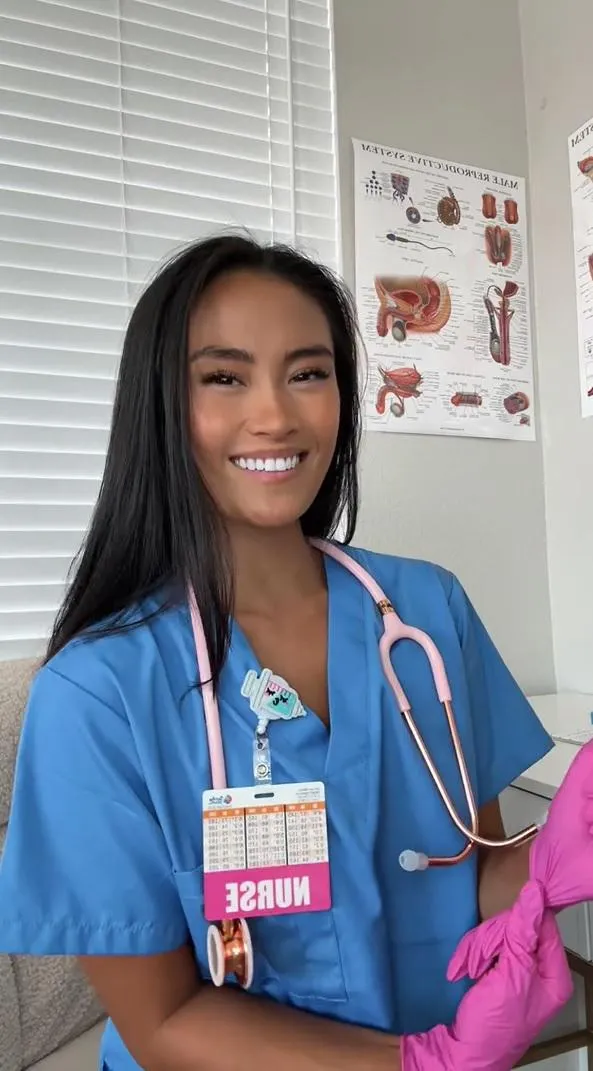 This nurse knows exactly how to make you feel better.