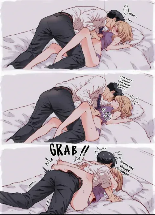 Wrap your legs around me and never let go~