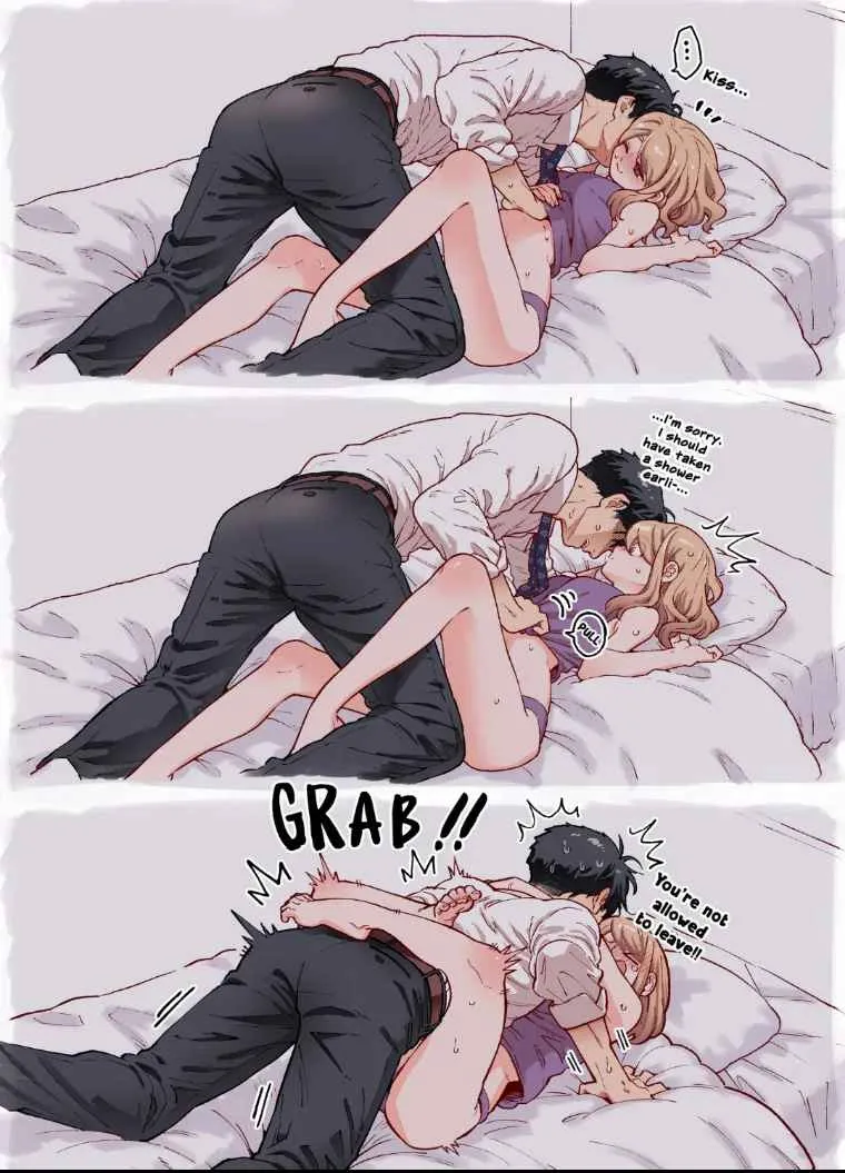 Wrap your legs around me and never let go~