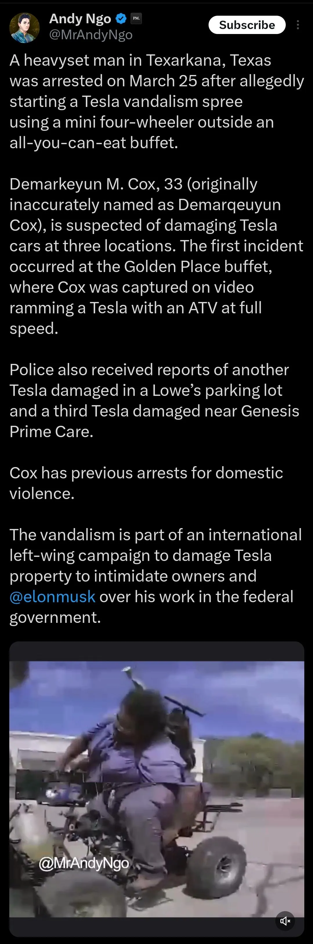 Yeah Mr Bernie Sanders how you doin? My name is Demarkeyun Cox and what I wanna know is how come the buffet ain't free?