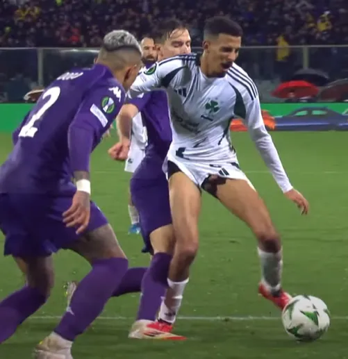 Yesterday's Fiorentina-Panathinaikos Conference League match