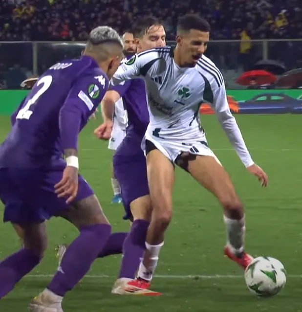 Yesterday's Fiorentina-Panathinaikos Conference League match