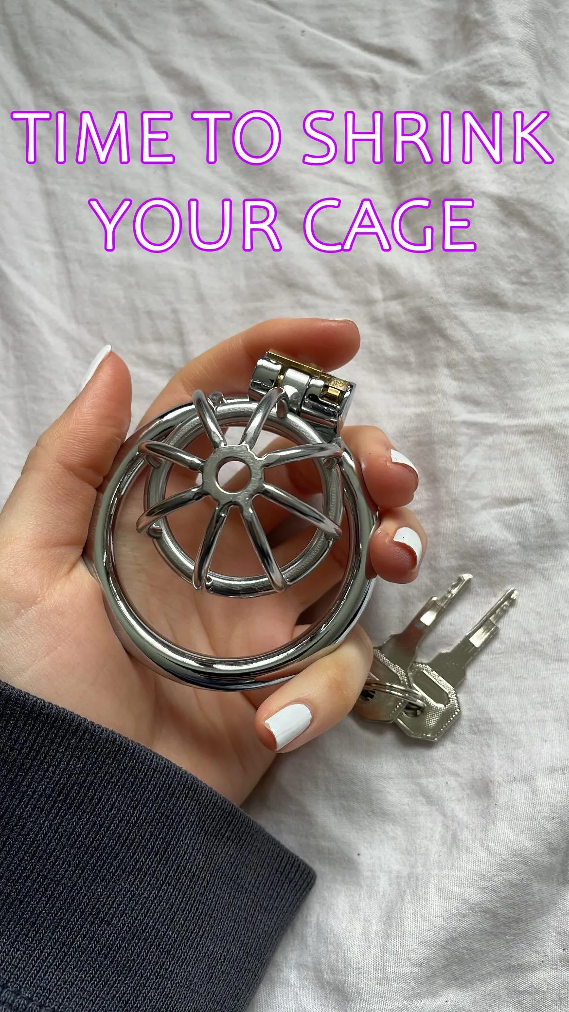 Your current one is too big I think hehe