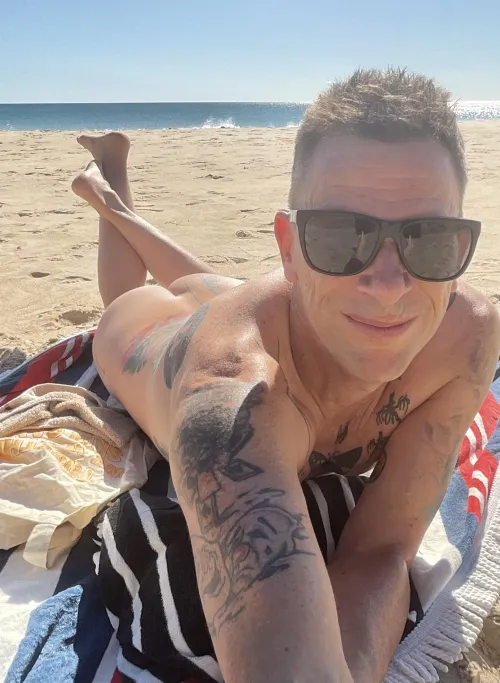 A nude beach kind of day