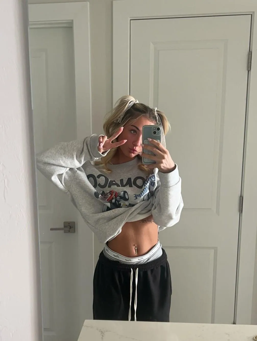 be nice to my tummy, it is ticklish