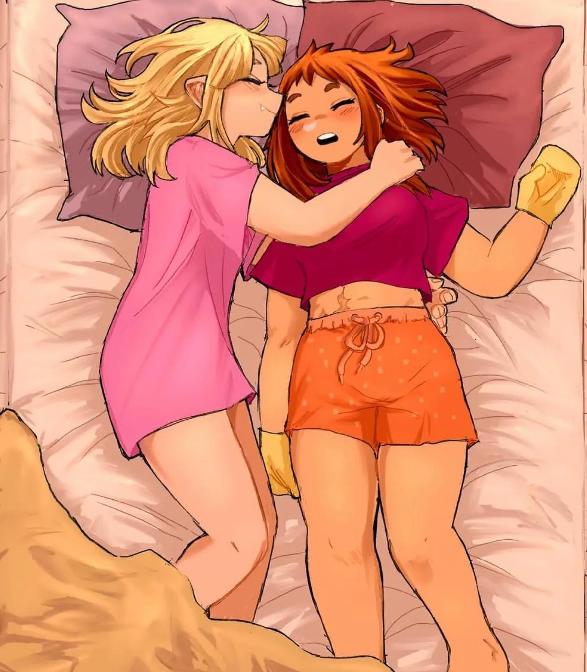 [F4F] Nothing bad or terrible in this universe! Toga lives with her wonderful girlfriend, Ochako!