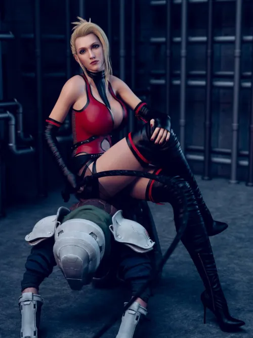 Interested of becoming Scarlet's pet cushion? Artist: Mihunet