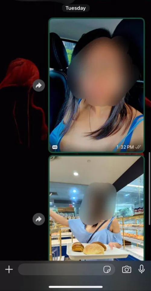 Sent to one of my close friends