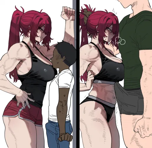 She finally found her match (fix)