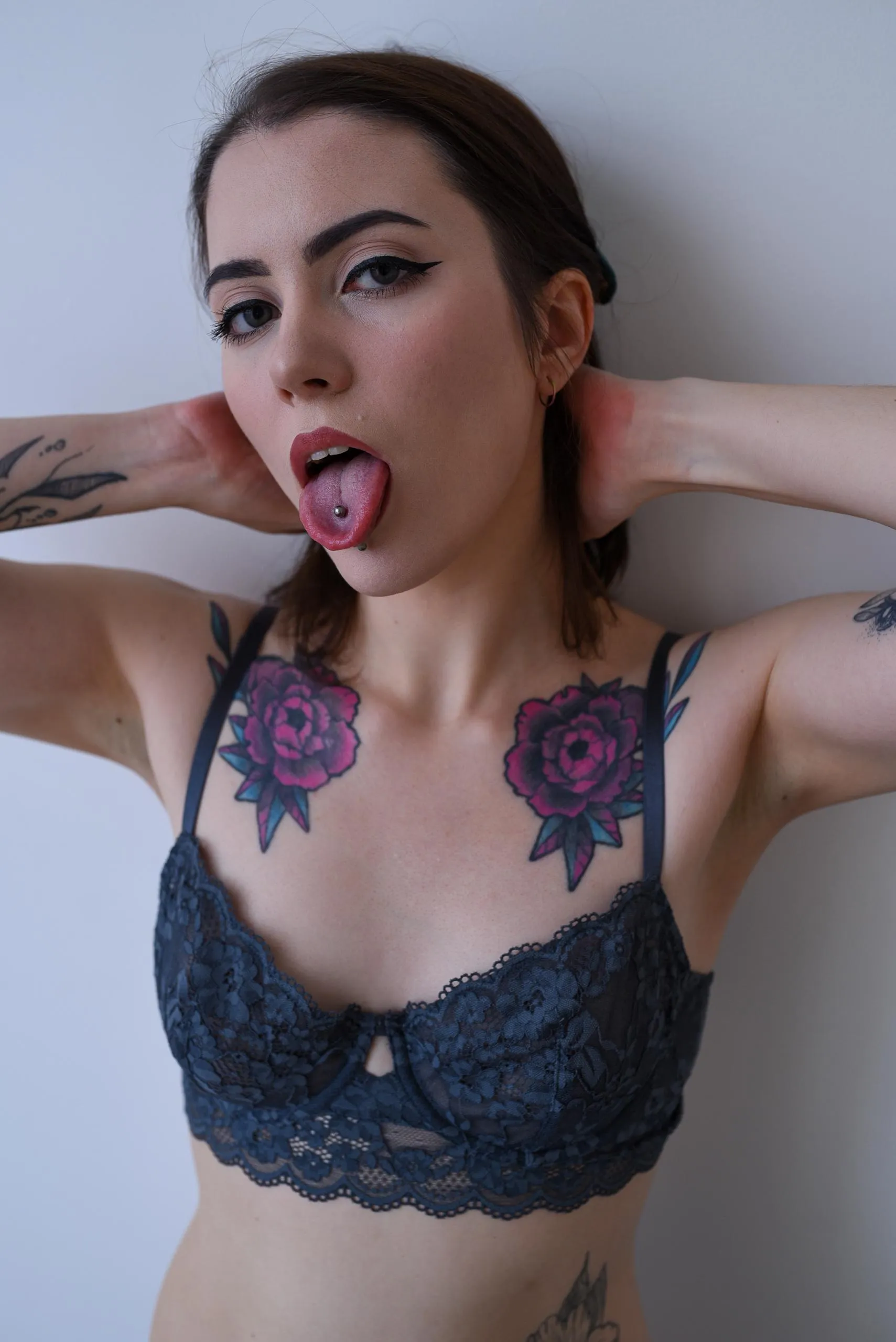 The second before my eyes roll