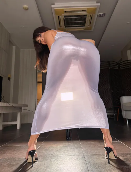 What turns you on more here—legs or heels?