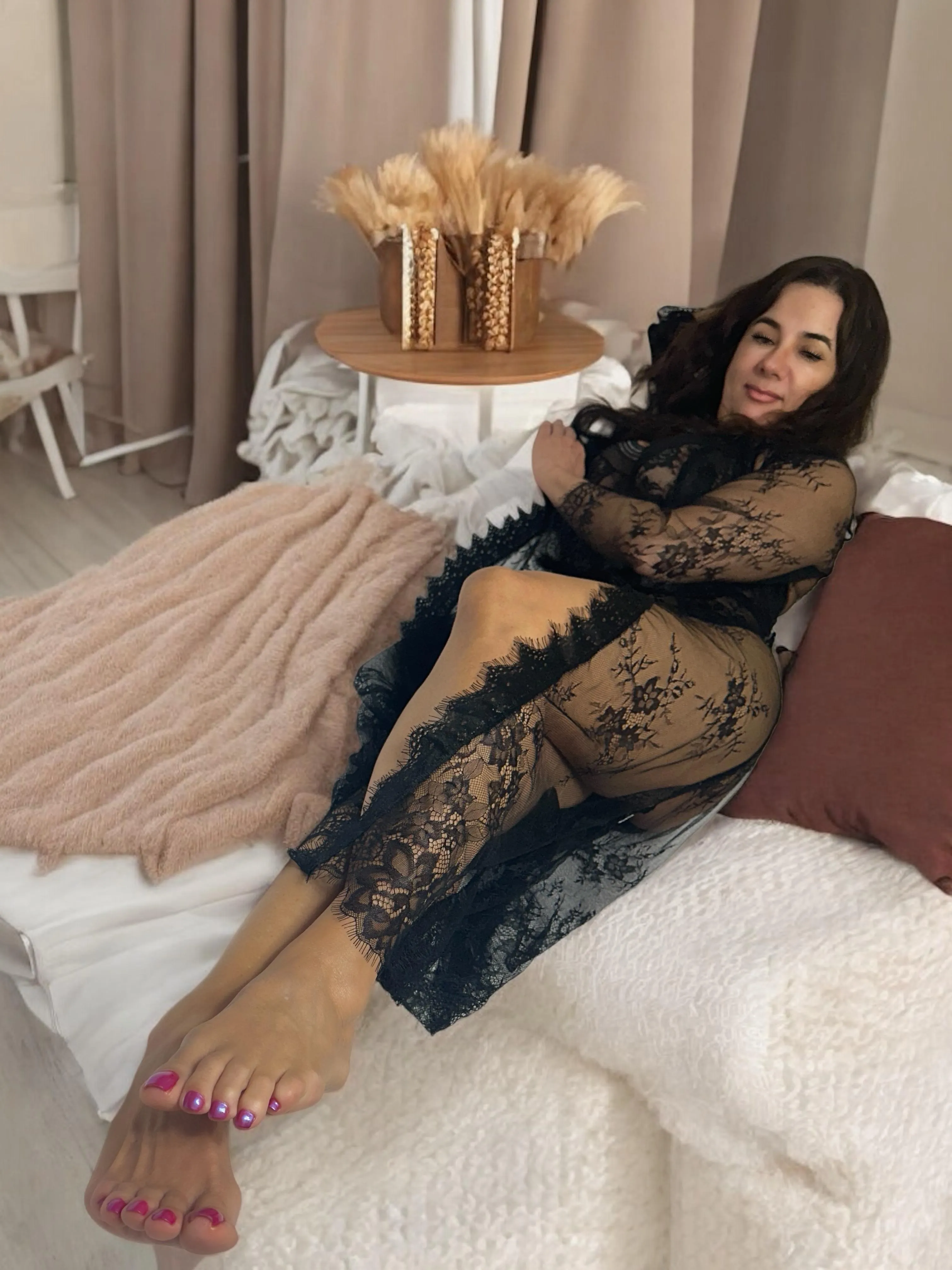 Who’s going to take my negligee off…