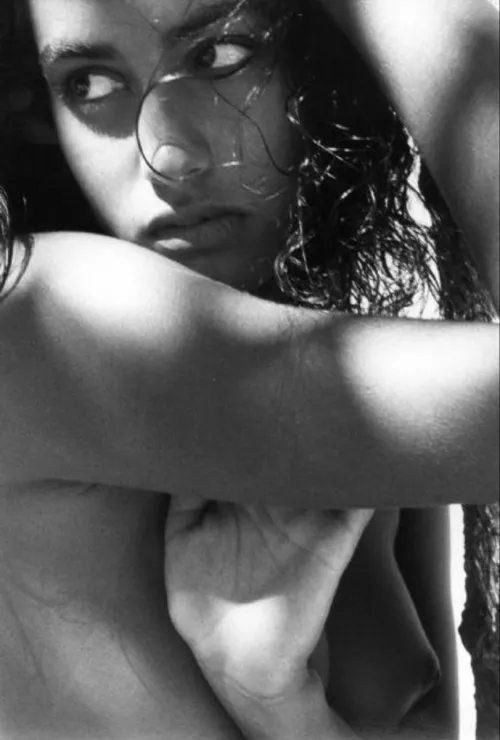 Yasmeen Ghauri | Mauritius, 1989 | ph. Ferdinando Scianna