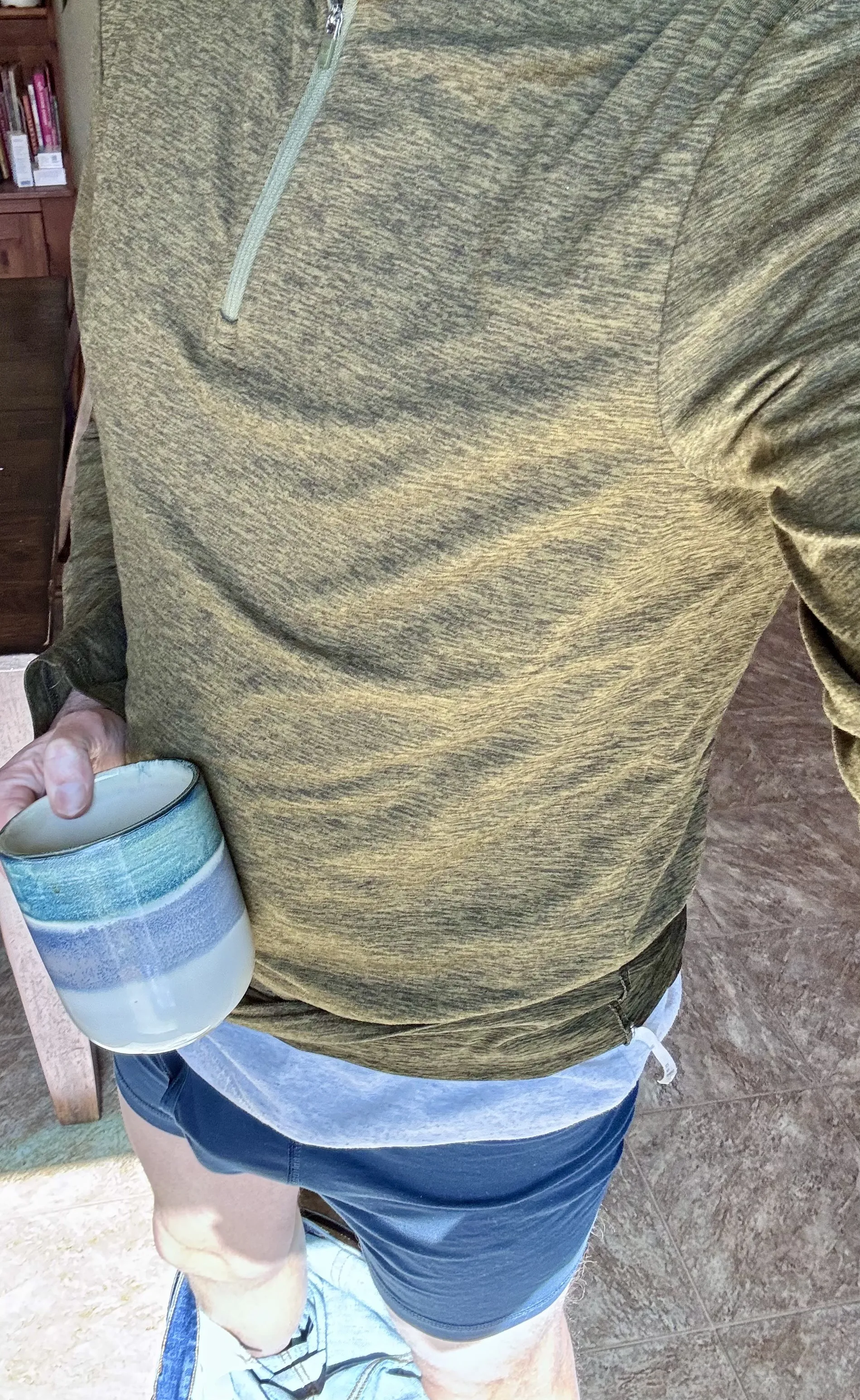 An after lunch cup of joe with a side of sun