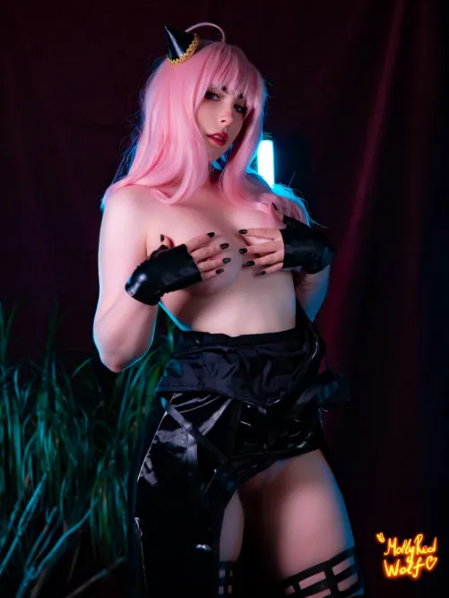 Anya Forger from SPY x FAMILY by Mollyredwolf