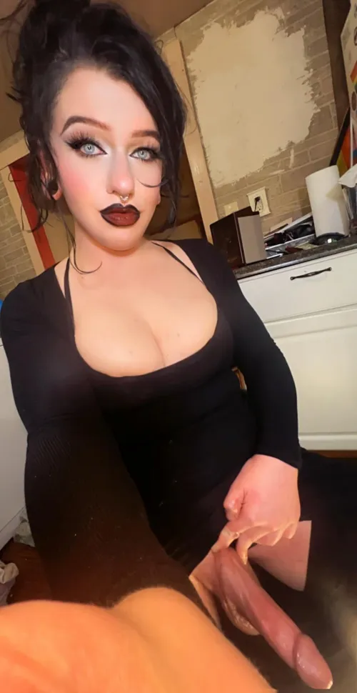 Do you think you could fit every inch of my cock down your throat?