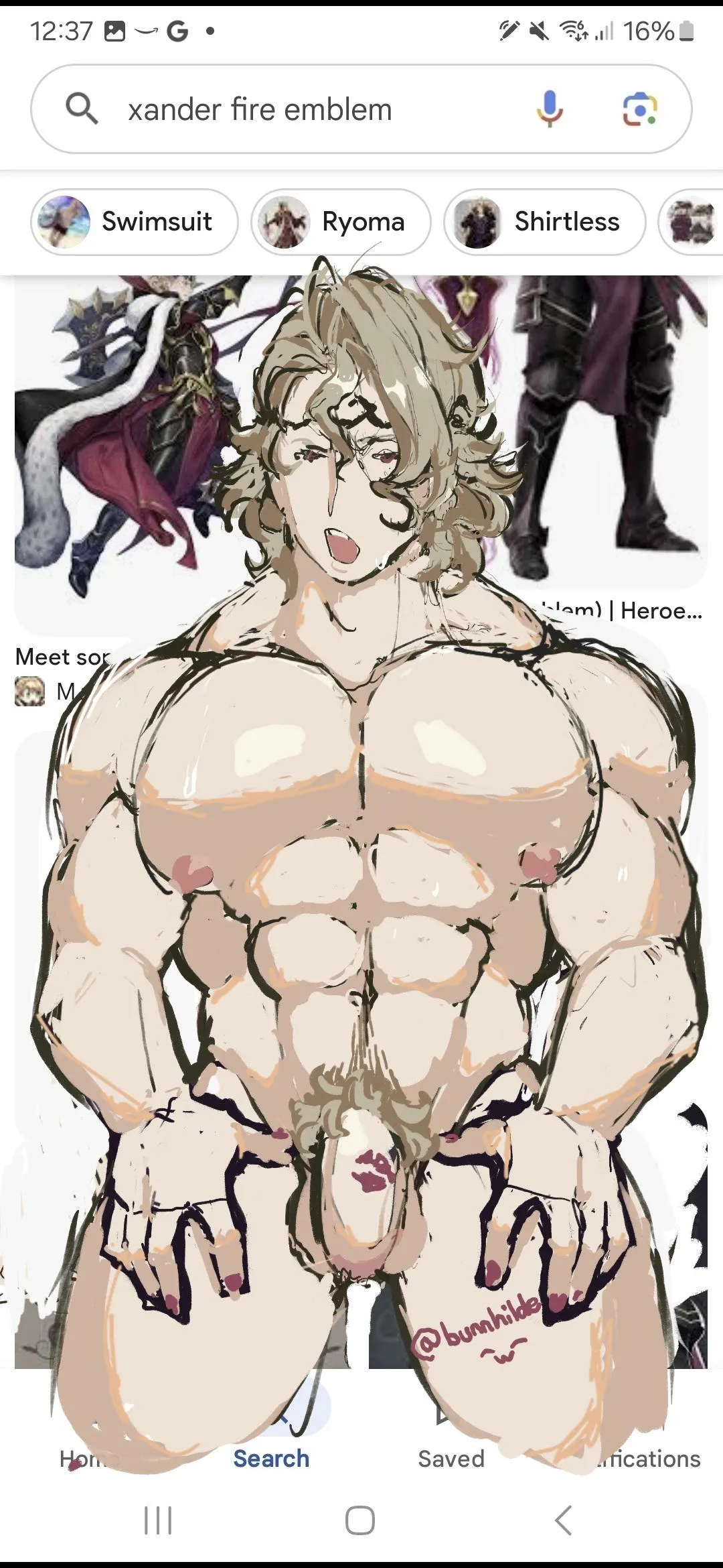 I need to put my phone down... (by me, @bunnhilde)