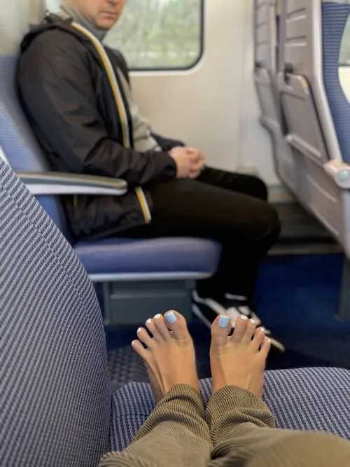 I spread them for him