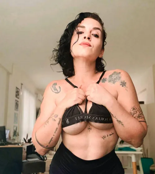 My only wish is to have your face between my milf tits