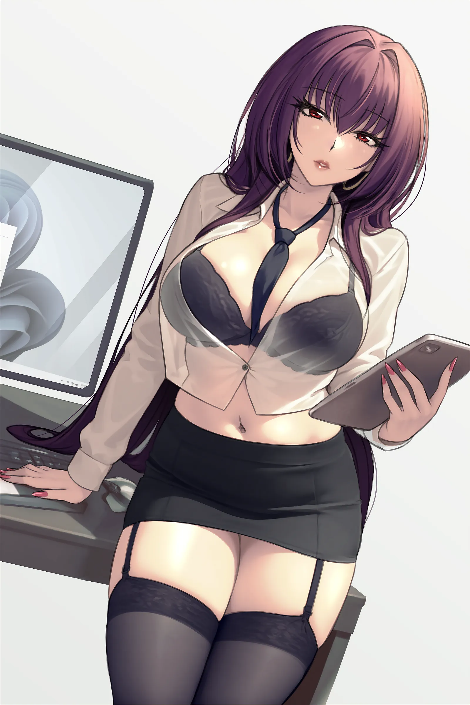 Office Lady Scathach [Fate/GO]