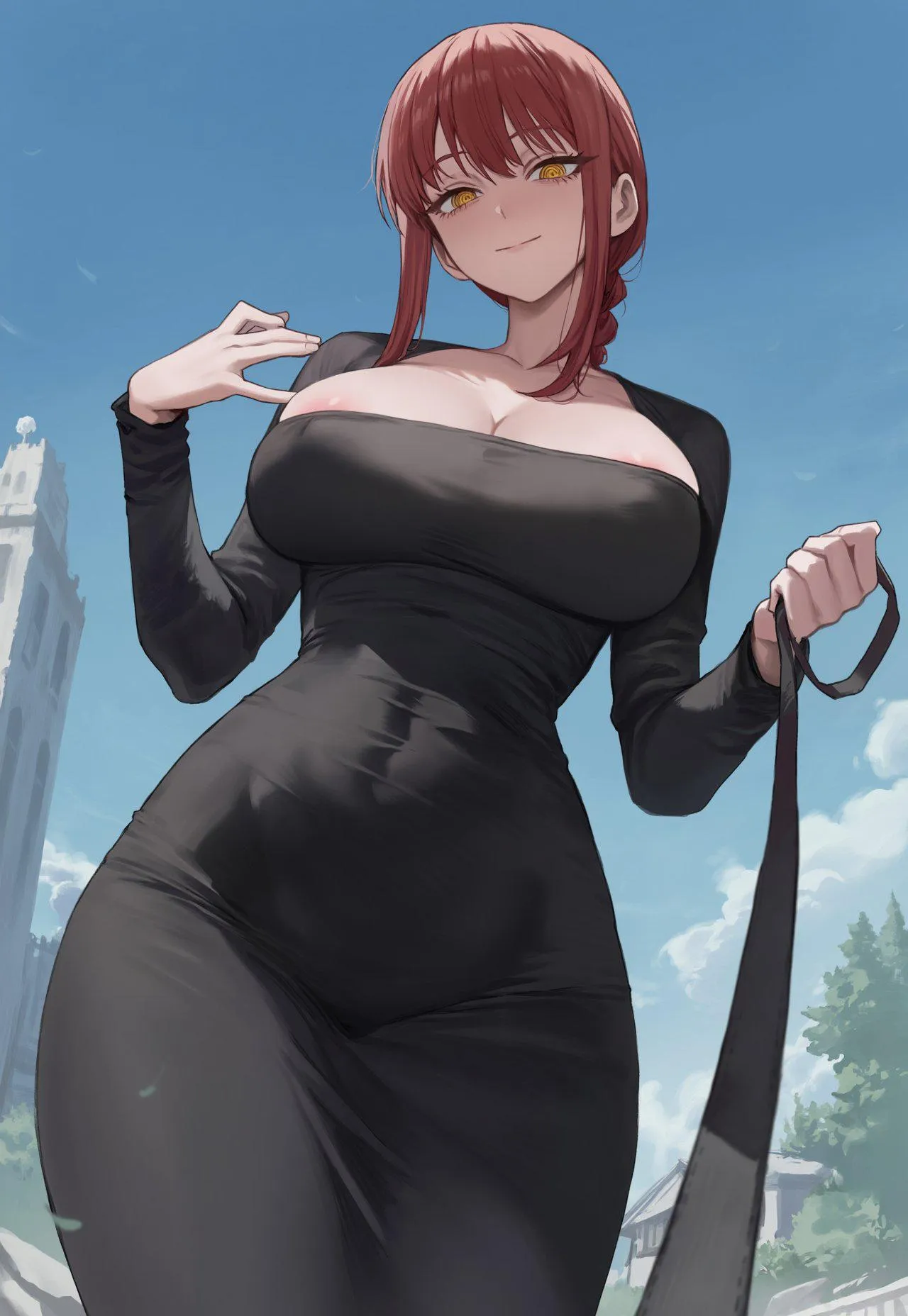 On a Walk with Makima [Chainsaw Man]