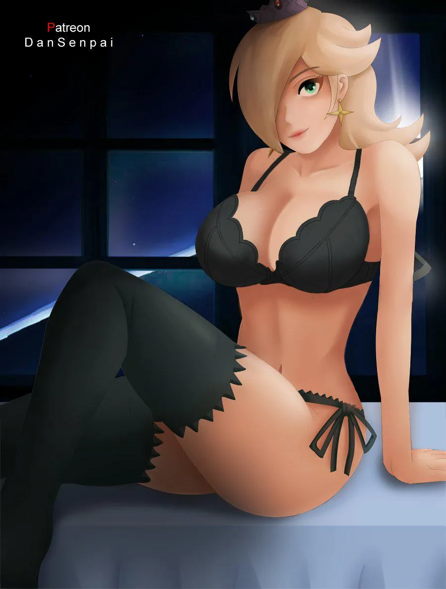 Rosalina in Black [Super Mario Bros]