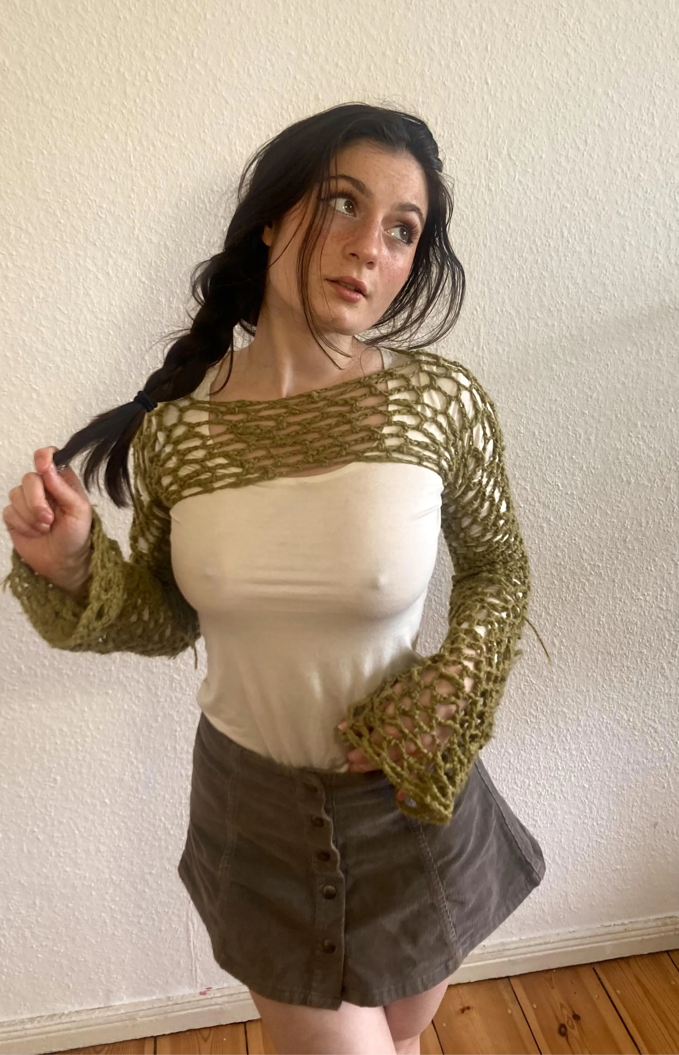 So horny I forgot to put on a bra