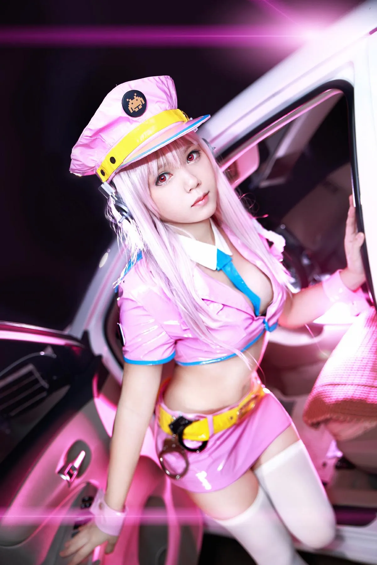Super Sonico Space Police by Rollroll