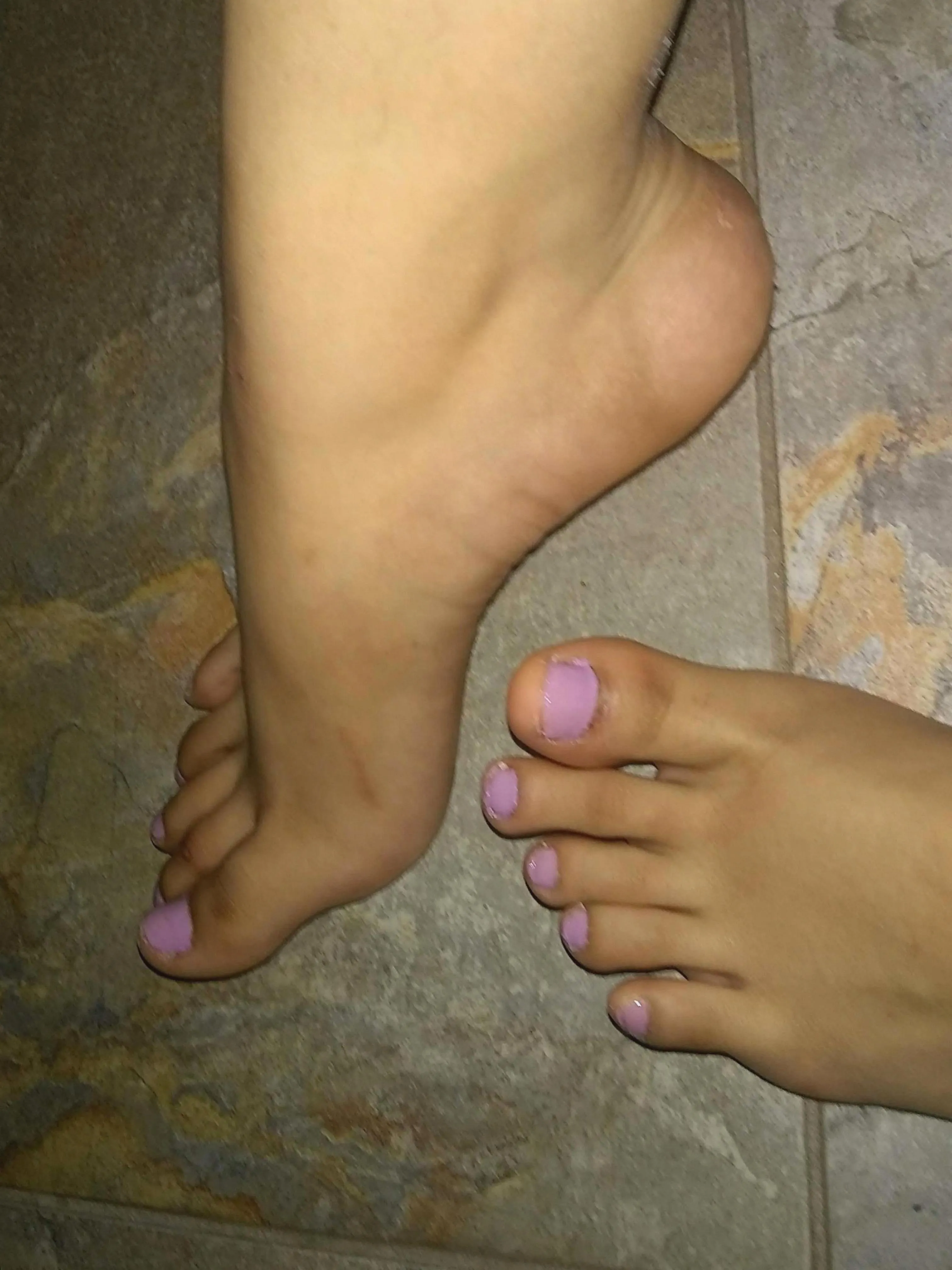 Would you kiss my soft, red toes?  Snpcht  ellieqoe