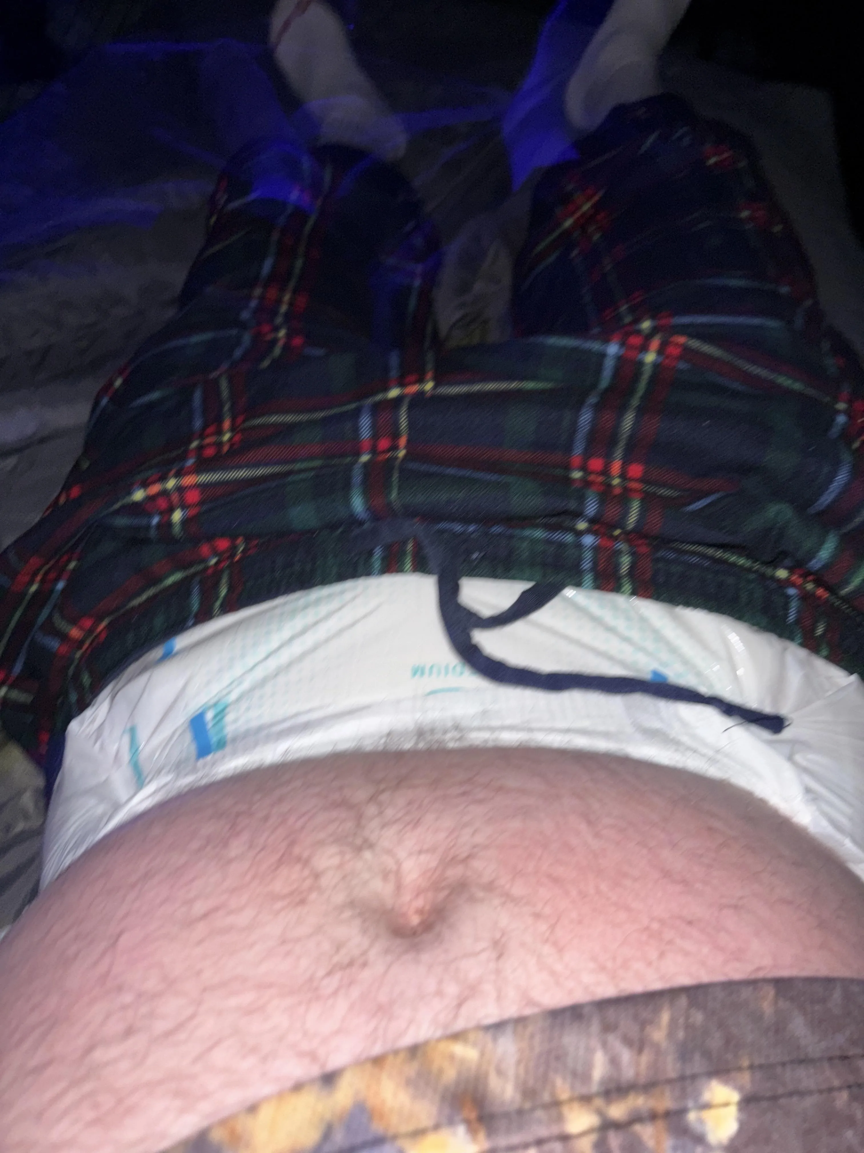 All diapered for bed