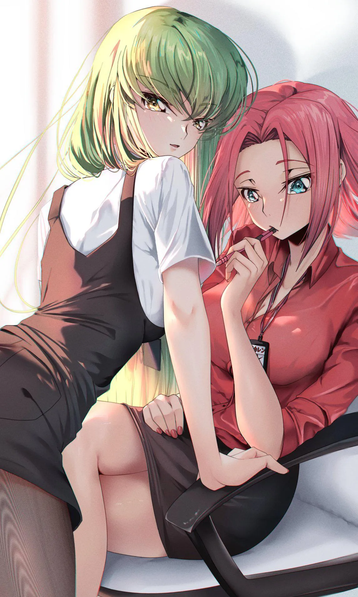 CC & Kallen Kozuki [Code Geass]