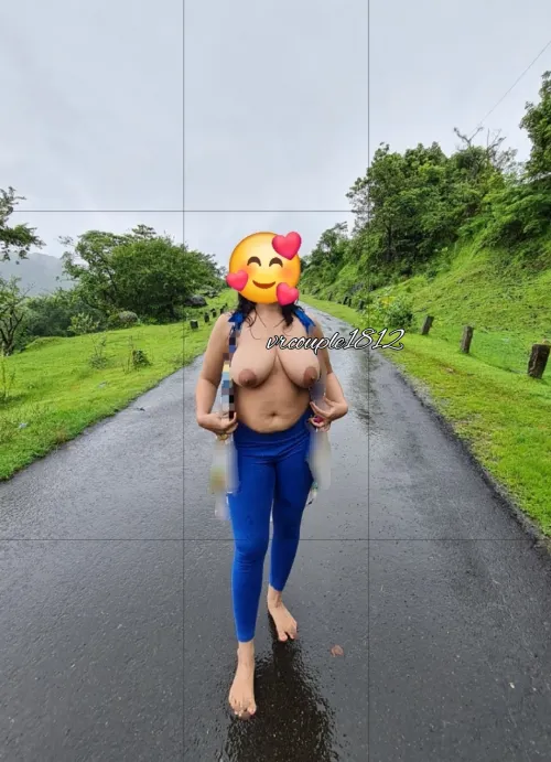 Doing what she likes to do the most