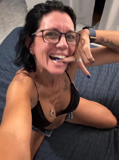 If you suck on my tits I'll ride you raw