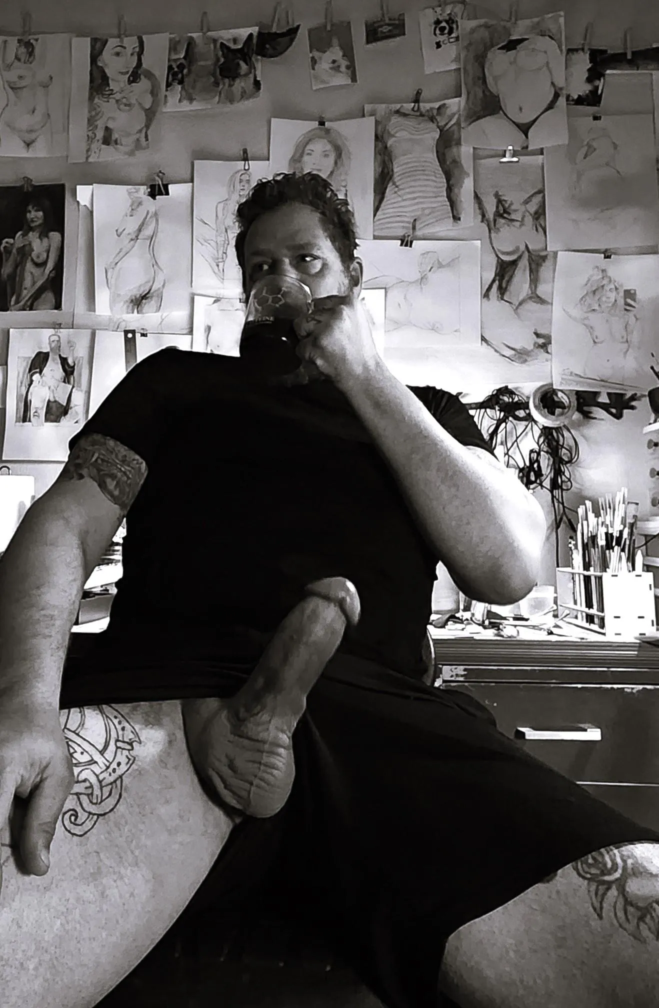 Morning coffee and...