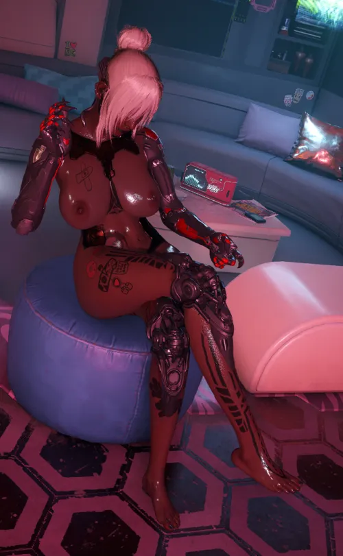 Sitting lookin' pretty