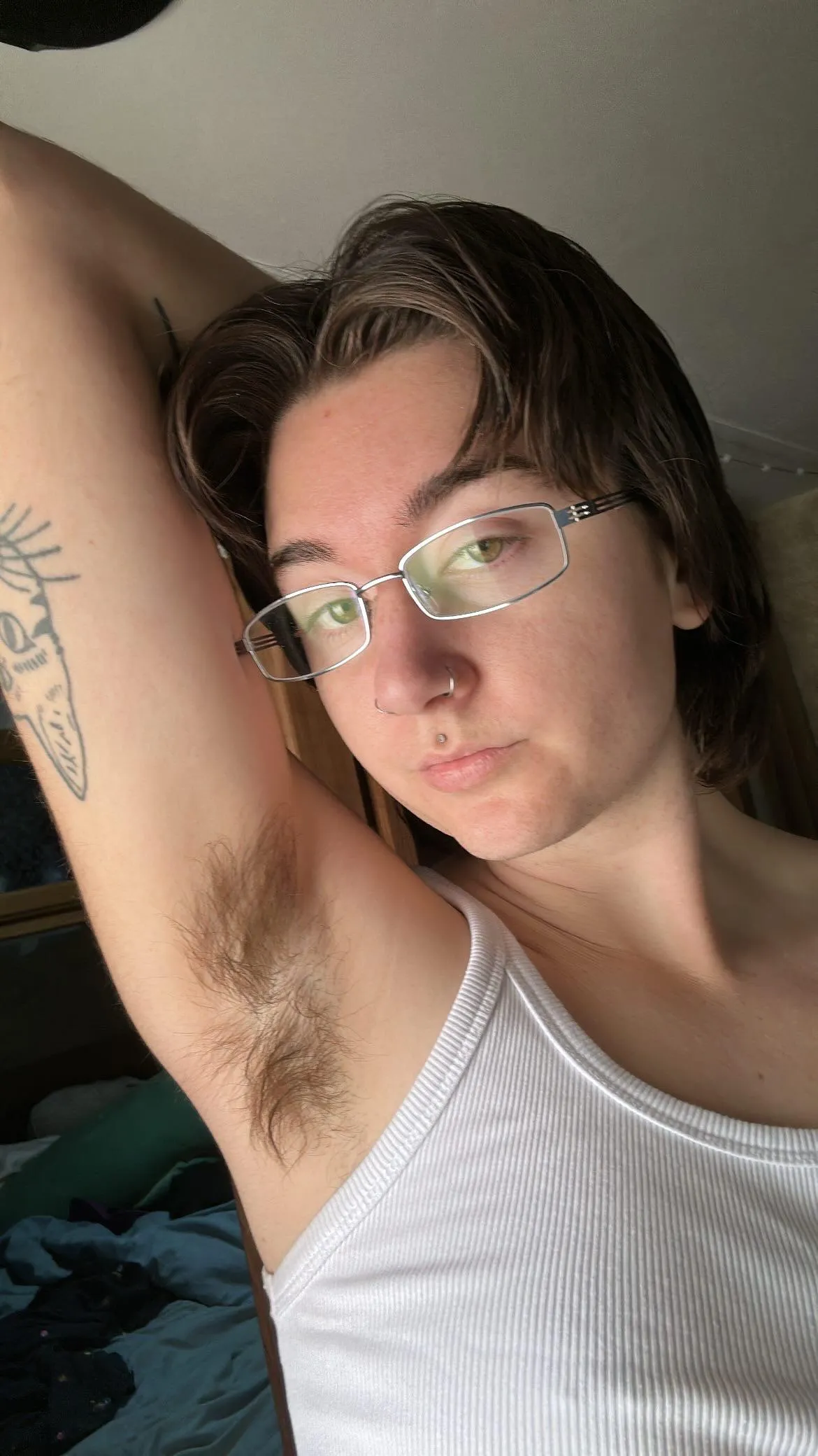 Take a sniff after my hike [p]