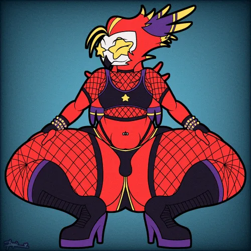 Vassago's new outfit - @StoopieDoopie on Twitter