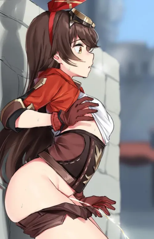 Amber had to release some pressure