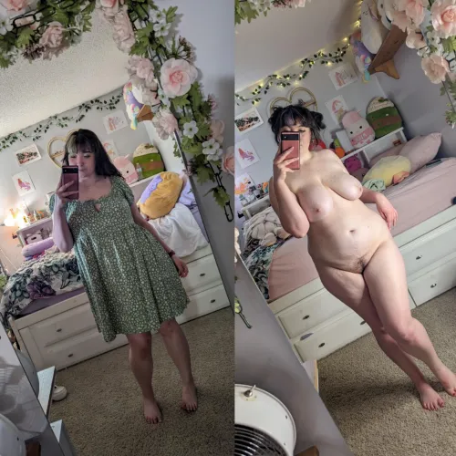 Flowy sundress or completely naked?