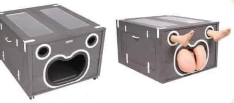 Has anyone made a reverse glory hole box like this?