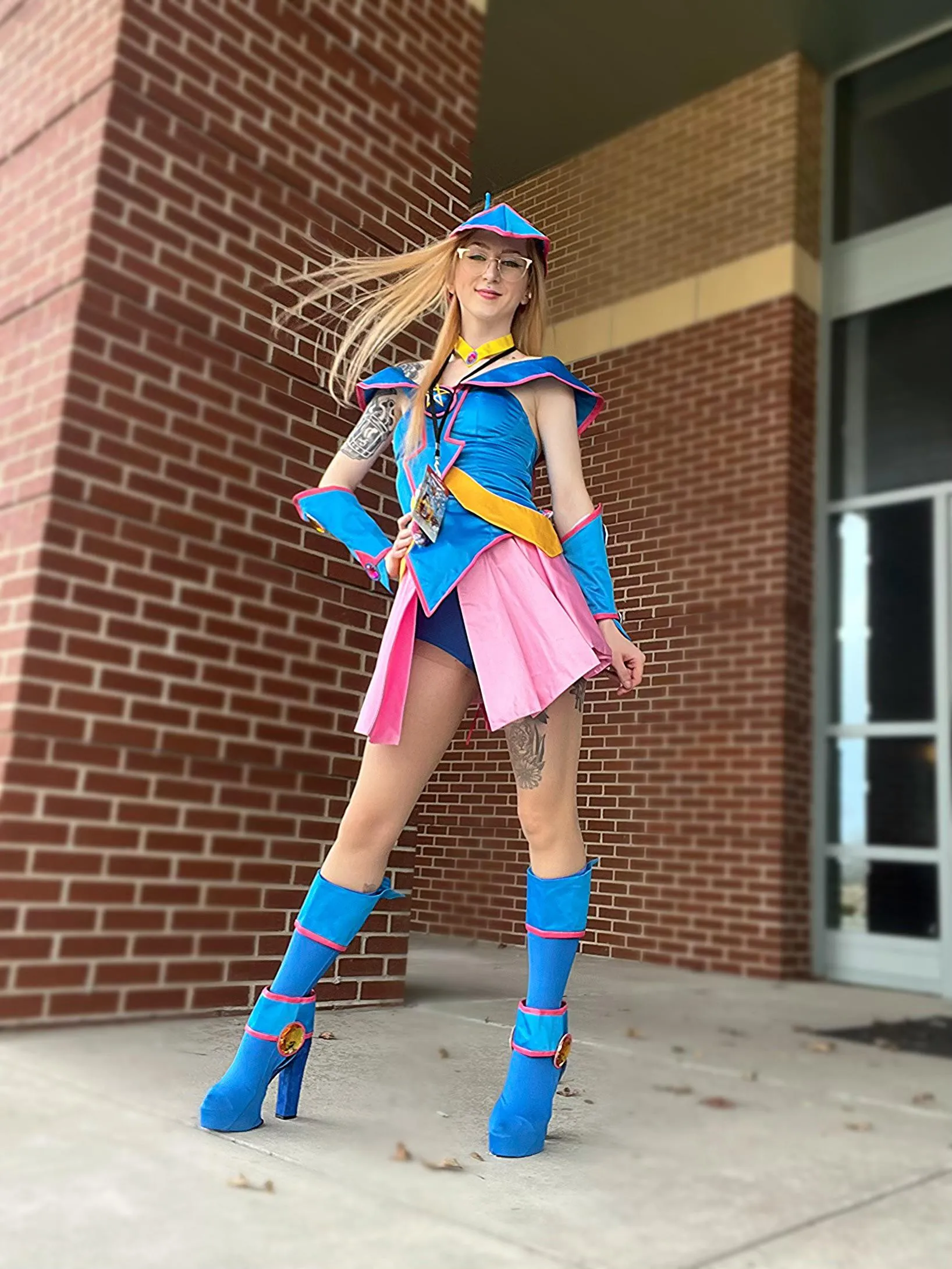 I had so much fun in my dark magician girl cosplay!!