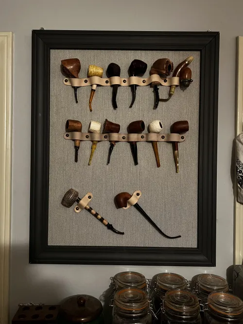 I made a wall display.