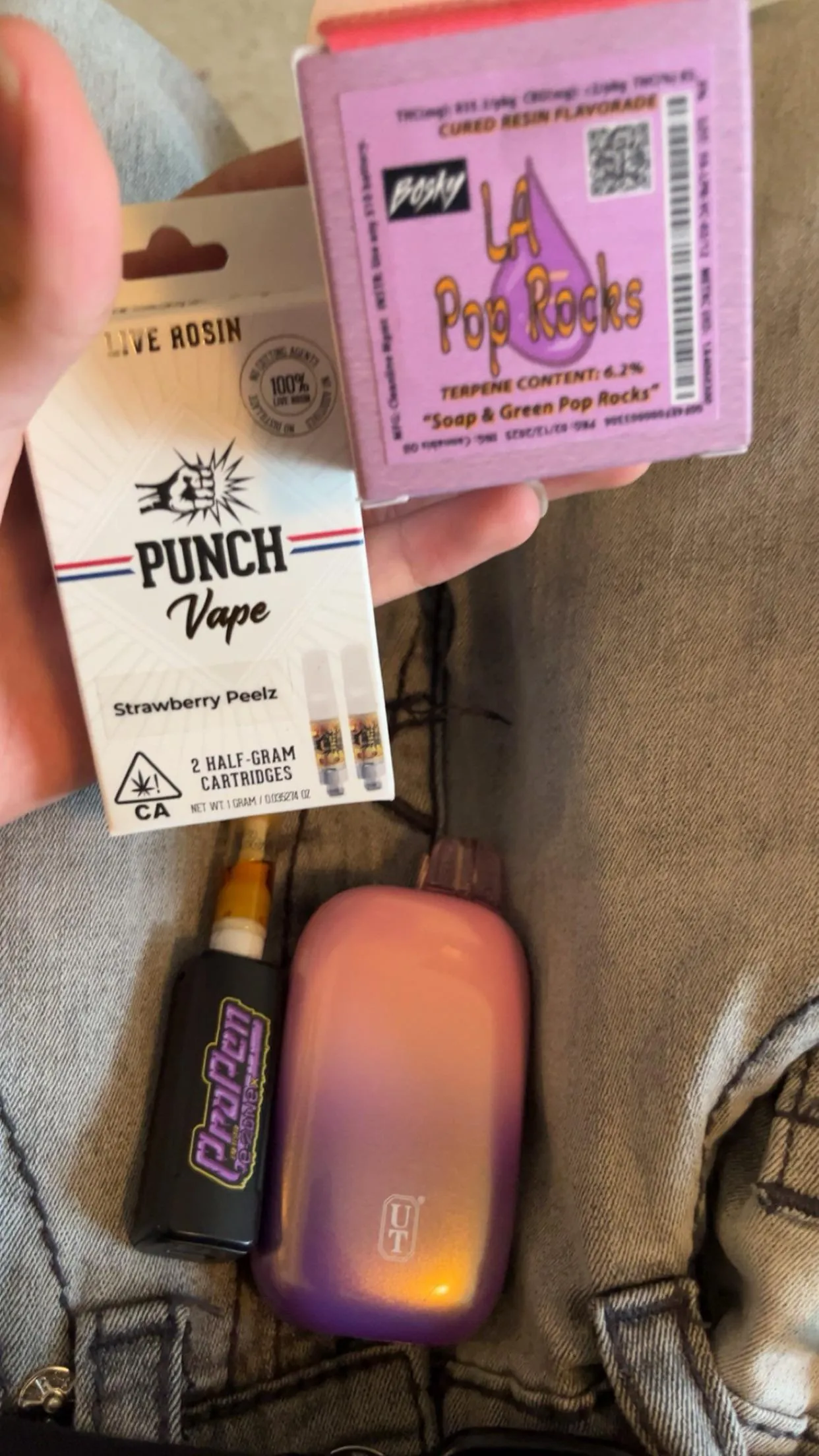 La Pop Rocks & Punch Rosin