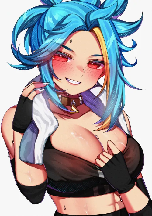 [luminusred] Post Workout Glow ❤️