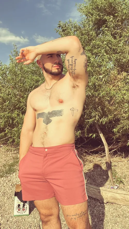 My beard is up here guys