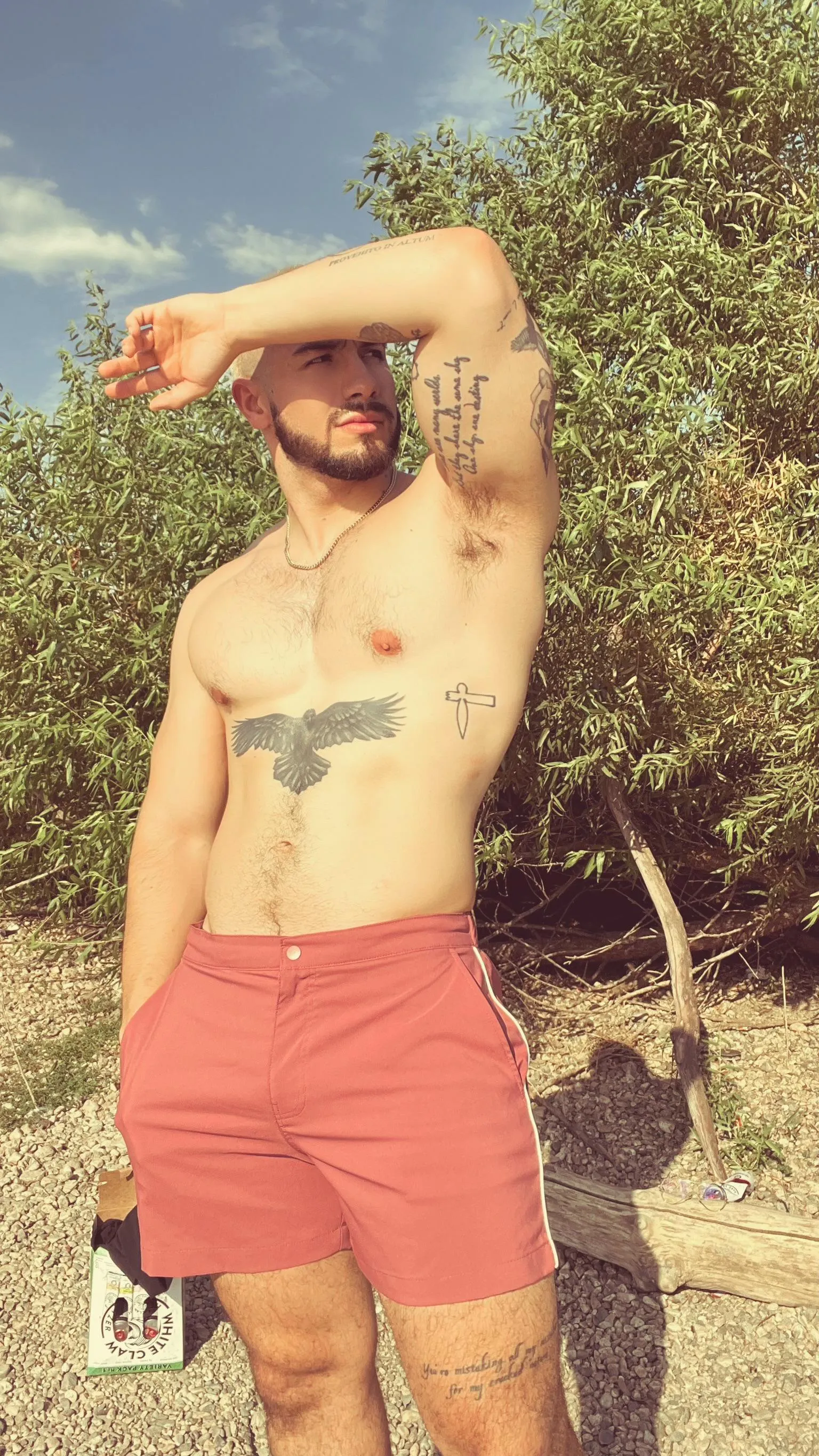 My beard is up here guys