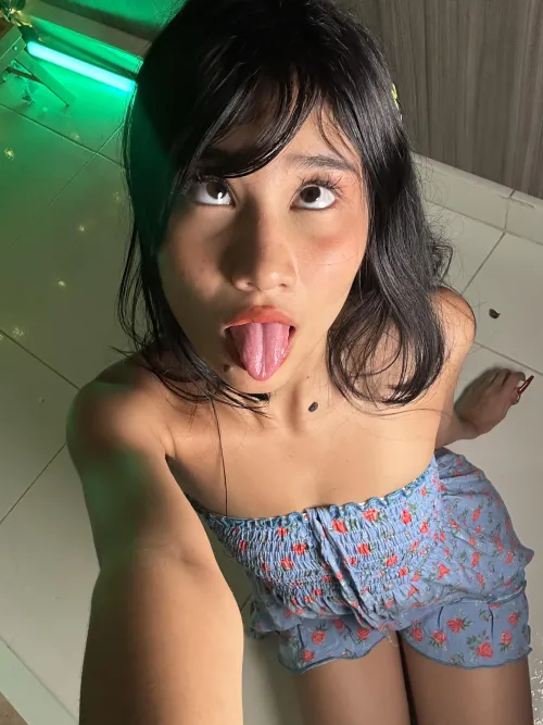 My mouth is missing your balls and your warm protein